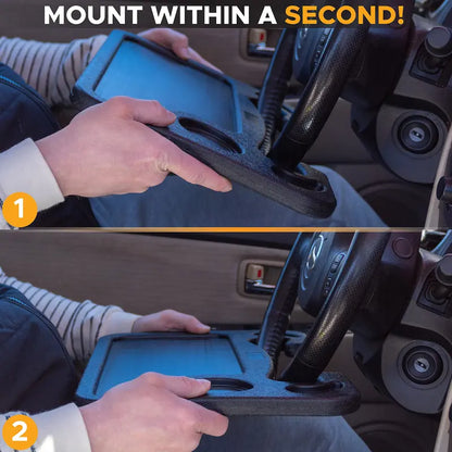 2-in-1 Car Steering Wheel Desk