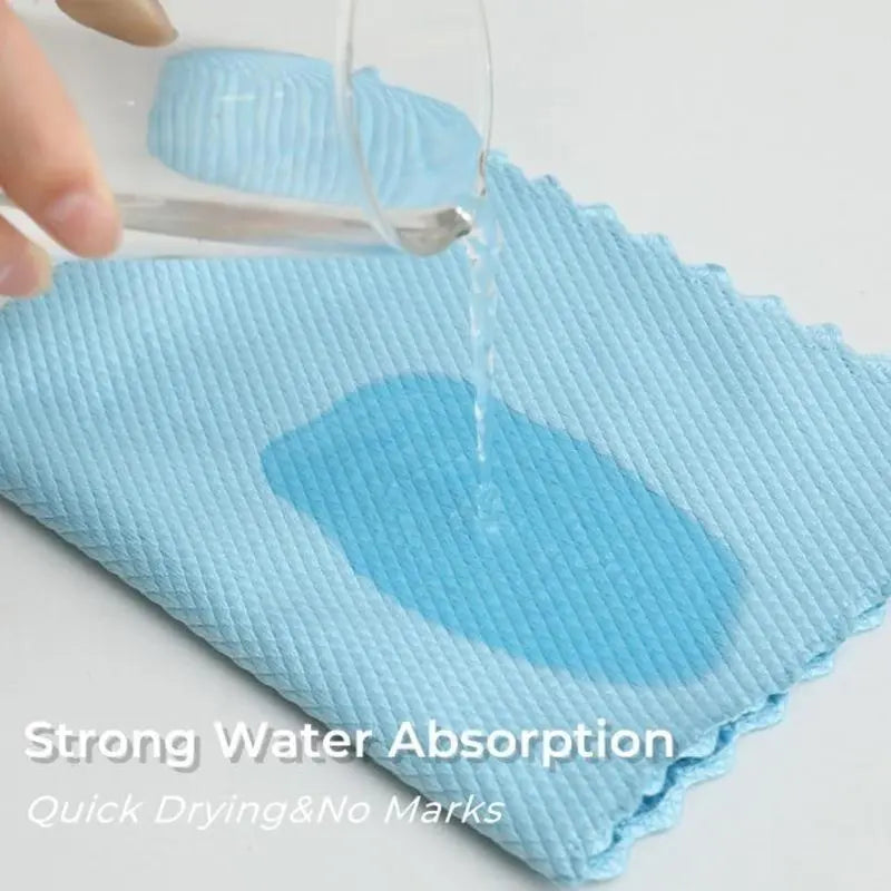 10-Count Vehicular Microfiber Reusable Cleaning Rags