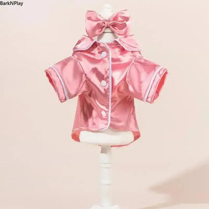 Soft Silk Pet Pajama Set