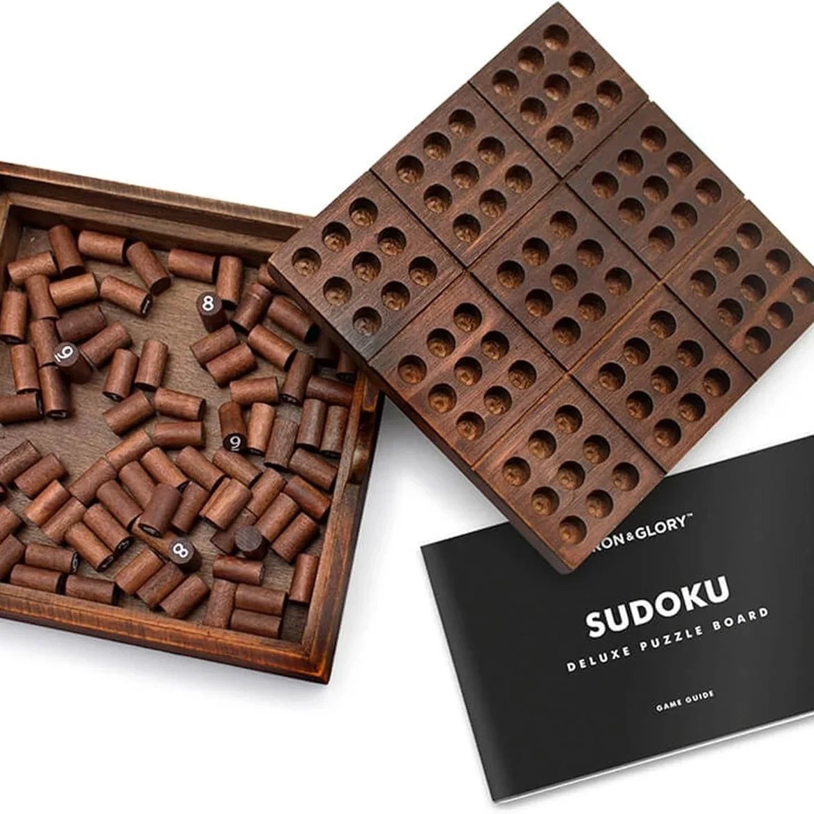 Wooden Sudoku Set & Guide