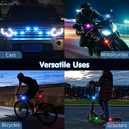 RGB Led Aircraft Strobe Light Remote Wireless