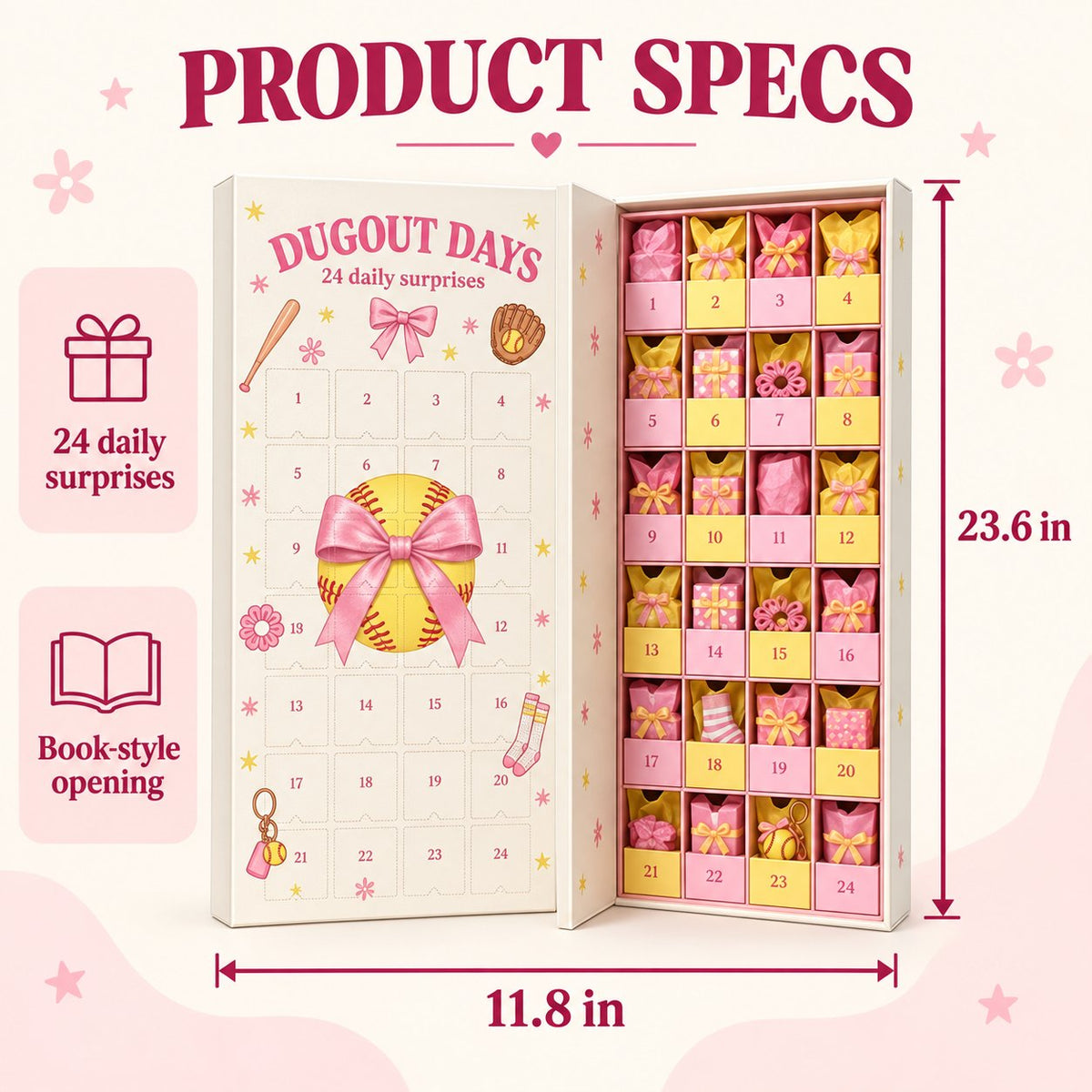 🥎 Softball Girl Advent Calendar