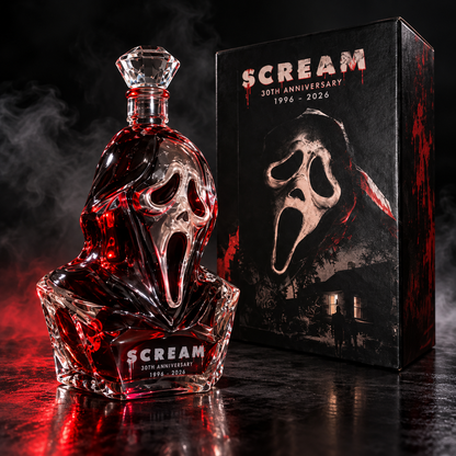 🔪 SCREAM 30th Anniversary Ghostface Collector’s Decanter – 1996–2026