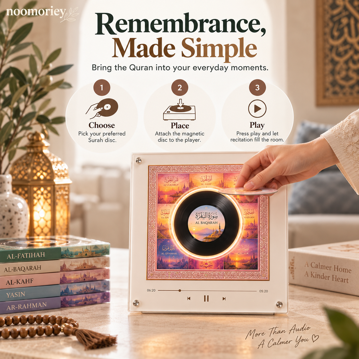 Ayah Box - Quran Vinyl Player
