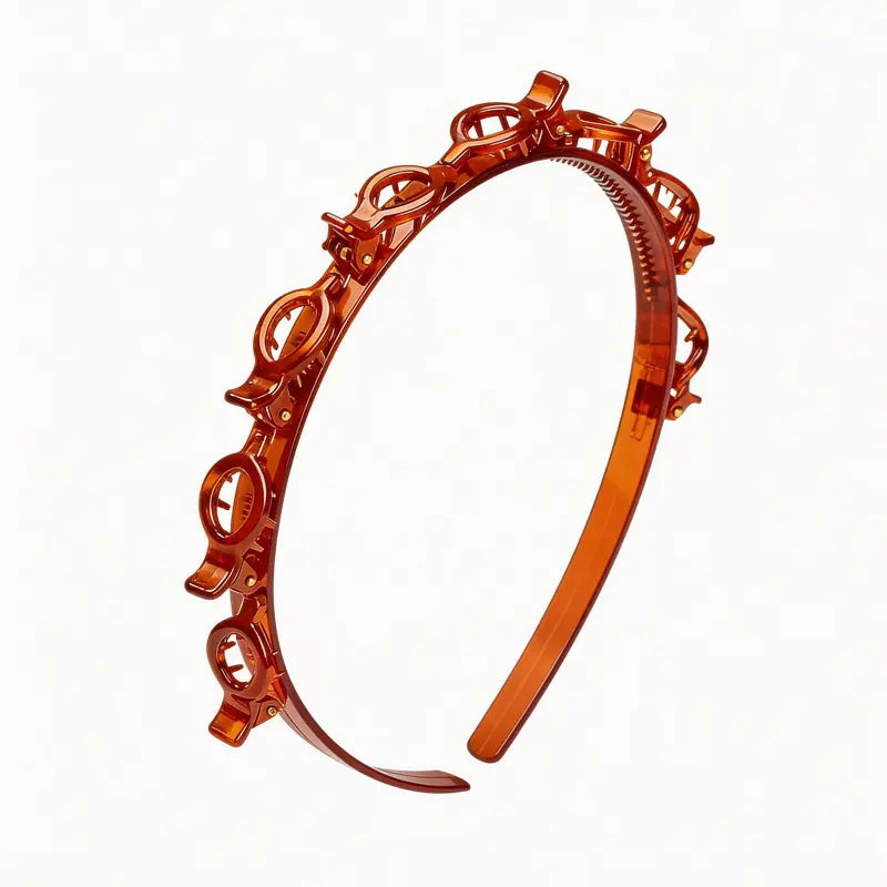 Women's Minimalist Resin Headbands (2-Pack)