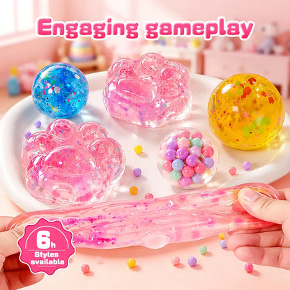 Kawaii DIY Cat Paw Squishy Kit