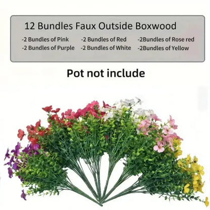 Fall Artificial Flower (6/12/24pcs/set)