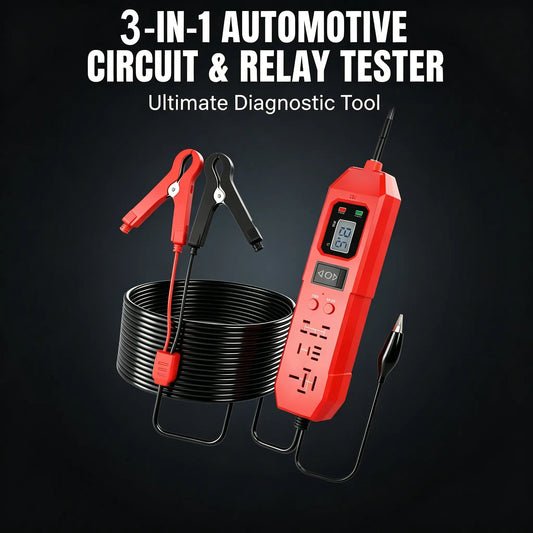 3-in-1 Automotive Circuit Tester – 3.5-36V Power Probe, Relay, Fuse & Voltage Tester with Short Circuit Finder