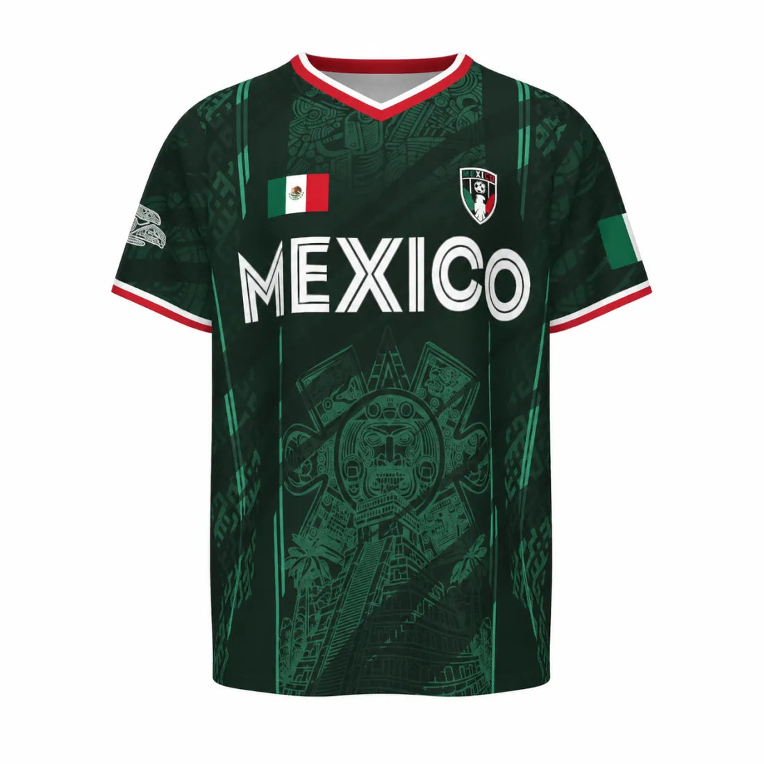 2026 Mexico Chichén Itzá Football Jersey ⚽ Vintage Pyramid Design | Limited Edition Fan