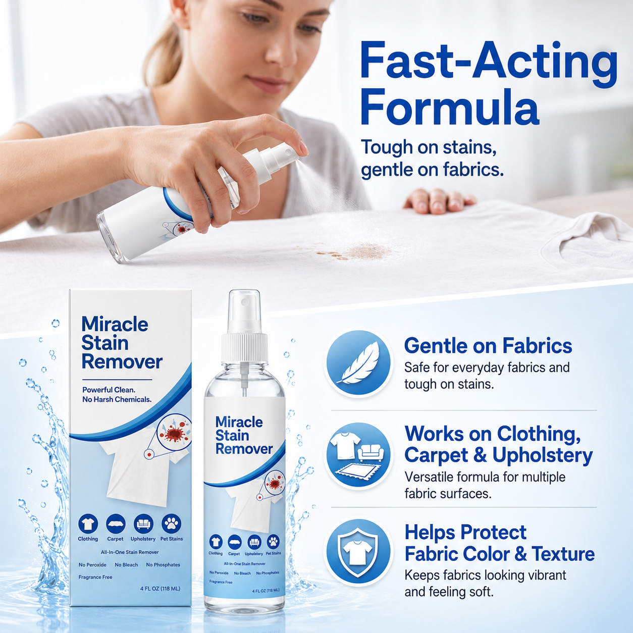 Earth Breeze Miracle Stain Remover Spray