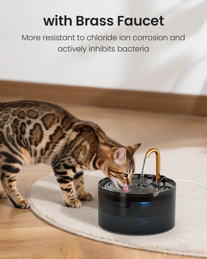 Silent Cat Water Fountain