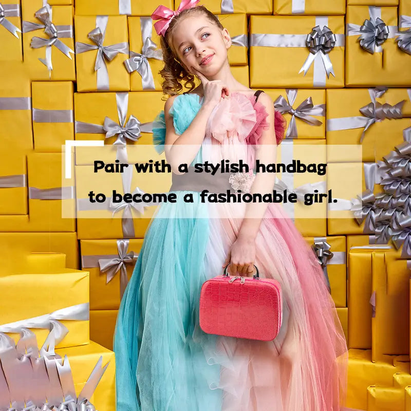 Simulated Makeup Kit for Girls, Play Makeup Set for Kids