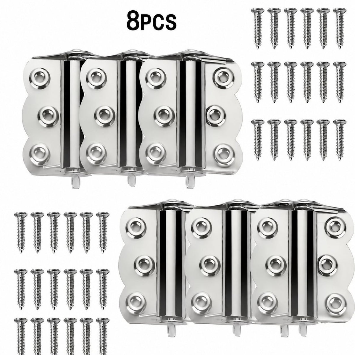 🔥LAST DAY 49% OFF - 🛠️🚪Stainless Steel Spring Butterfly Hinges, Self Closing Door Hinges