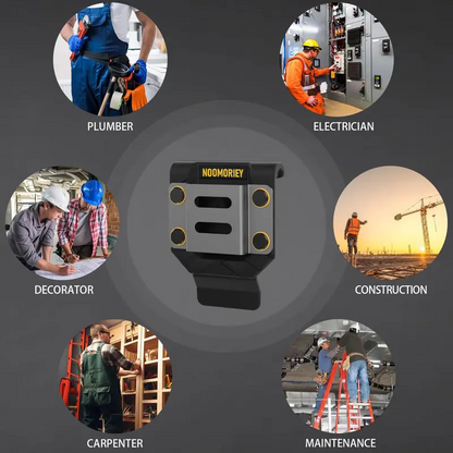 🔥[49% OFF]Drill Holder Belt Clip | Heavy-Duty & Hands-Free | Instant Tool Access for Pros