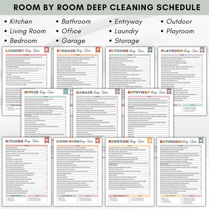 ⏰ADHD Cleaning & Organizing Toolkit - Chore Planner