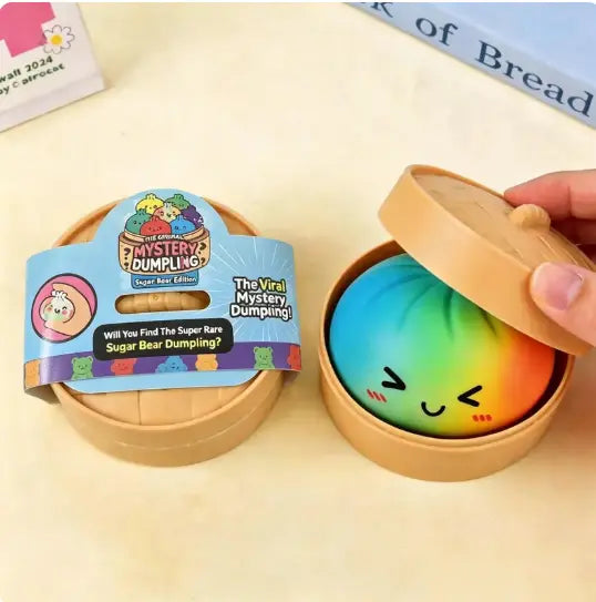 8-Piece Mystery Squishy Fidget Toy Set – Sensory Stress Relief Bundle