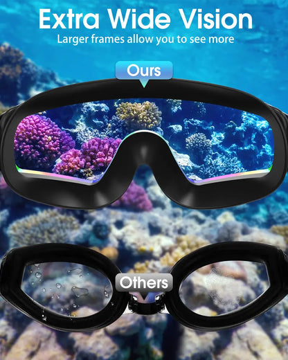 Swim Goggles for Adults & Kids