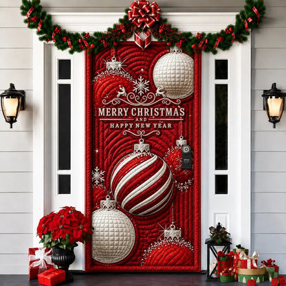 🎉🔥Last day with huge discounts!🌟2026 3D Christmas front door decoration