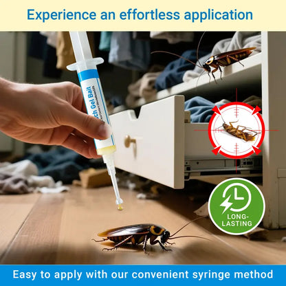 2-Pack Cockroach Gel Bait Syringes