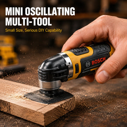 ⚡ Bosch Mini Oscillating Multi-Tool – Compact Cutting, Sanding & Scraping Tool for DIY Projects