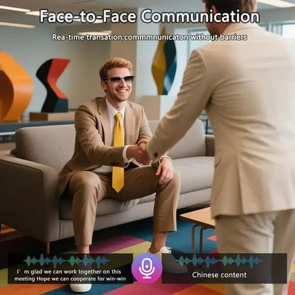 👓 具备实时翻译功能的AI智能眼镜