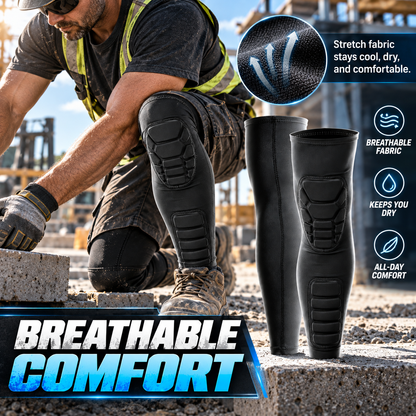 Pro Honeycomb Anti-Collision Full-Leg Compression Guard 🛡️
