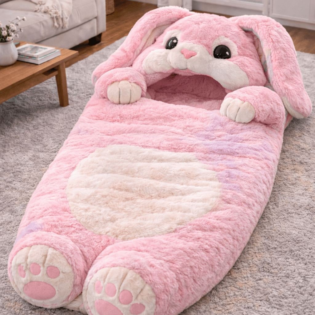 Plush Bunny Sleeping Bags: Cosy Cute Bedding Must-Haves