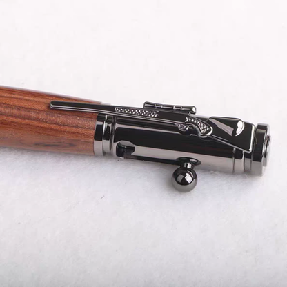 🖊100% Handmade Bolt Action Wooden Bullet Pen | Crafted From Real Wood & Bullet Casing