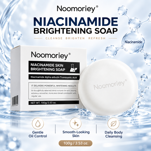 🔥 50% OFF Niacinamide Brightening Soap Bar – Gentle Body Cleanser for Smooth, Radiant Skin