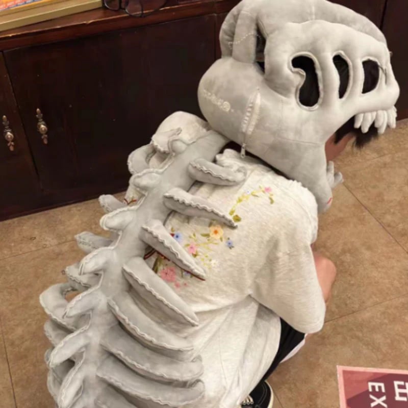🦖 Realistic Dinosaur Skeleton Costume Set – The Ultimate Spooky Costume for Halloween
