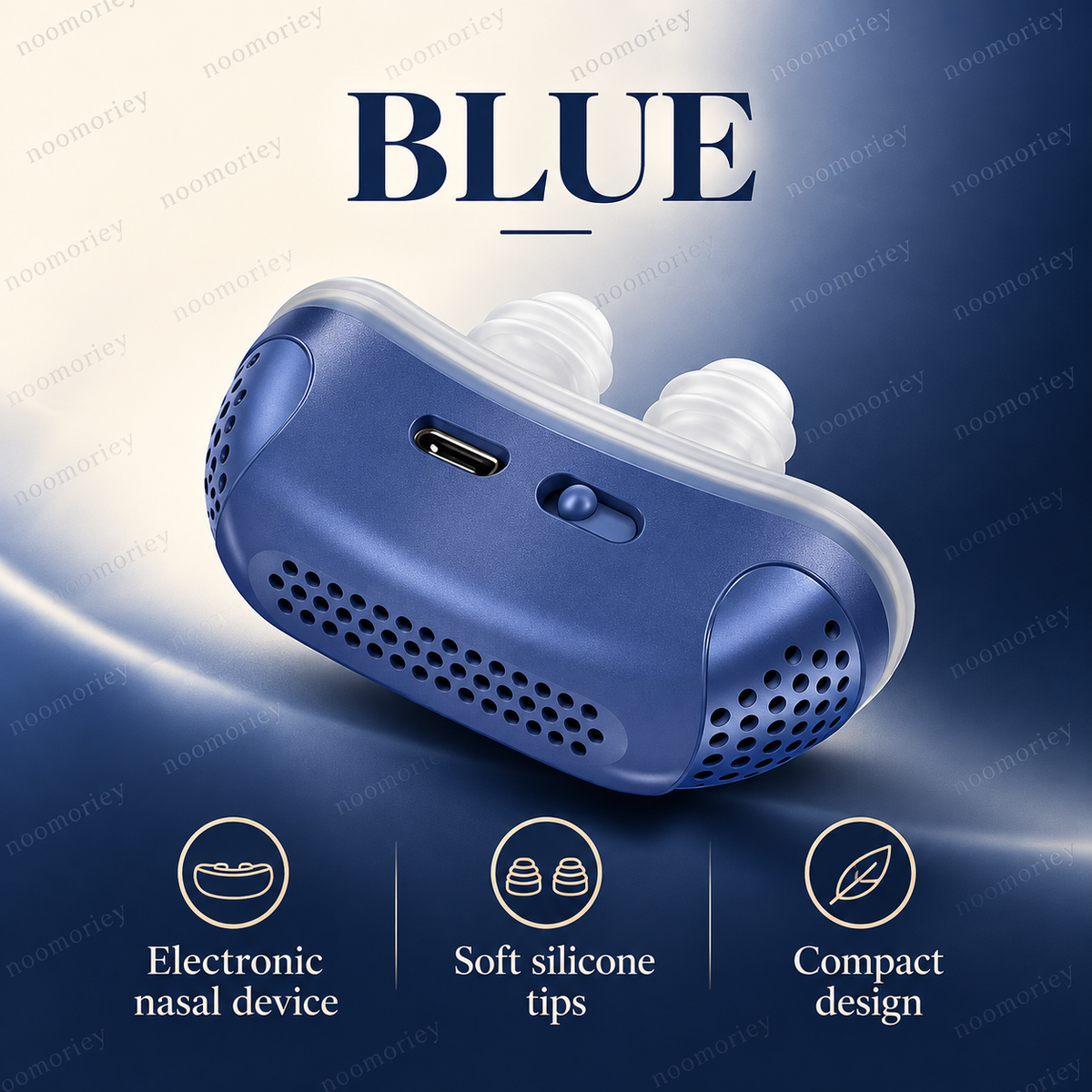 QuietNight™ Smart Anti-Snoring Device – Gentle Pulse Sleep Support