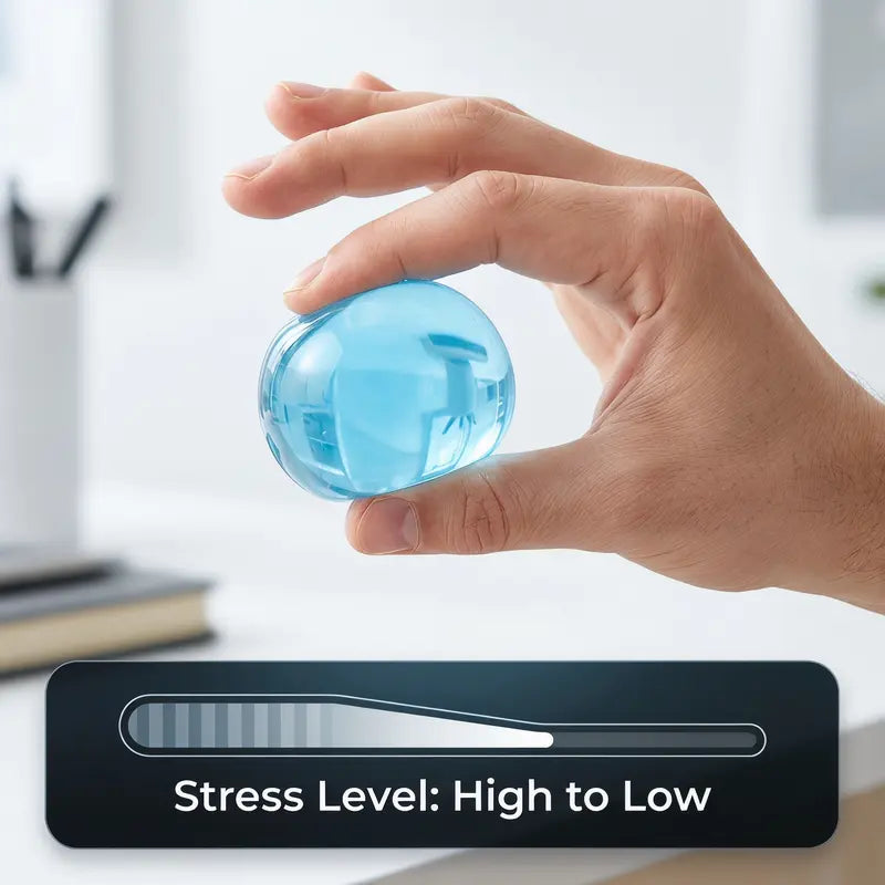 6cm Stress Relief Coconut Oil Squishy Fidget Toy