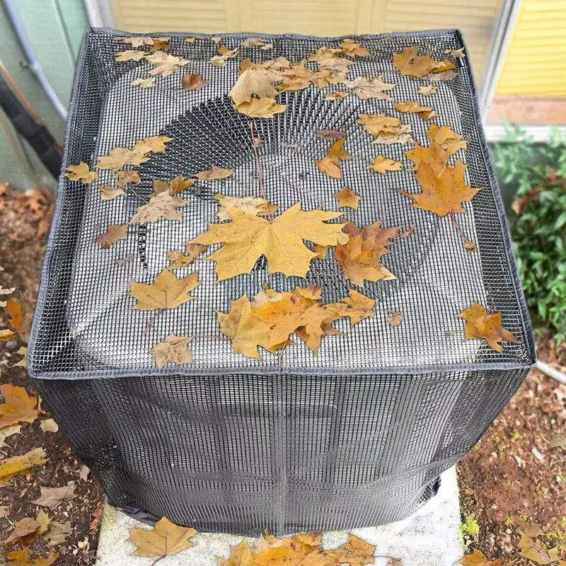 Heavy-Duty Full Mesh Outdoor Air Conditioner Cover – All-Season AC Protector