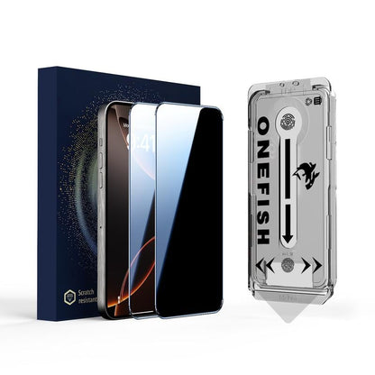 Luxury Privacy Screen Protector for iPhone- Fingerprint Proof, Scratch Resistant