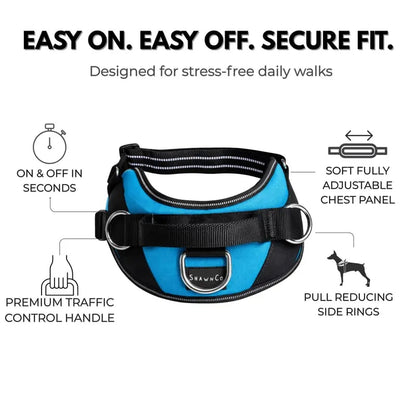 🔥Last Day 50% OFF ❤️No-Pull Dog Harness – 3-Point Leash Control. Reflective & Adjustable