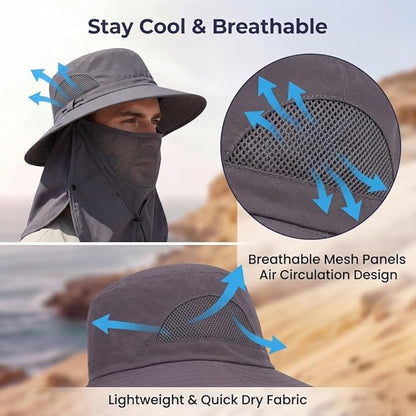 🔥LAST DAY 47% OFF🎣- Unisex Adventure Shield - Extreme UV Protection for All Terrains