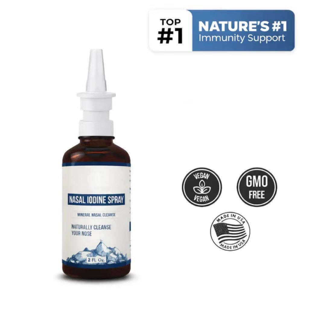 Breathe Easy with Nasal Iodine Cleanse – Cleanse, Protect, Refresh