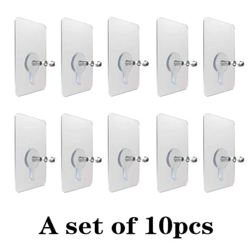 🔥Limited Time 49% Off✨⚡Drill Free Adhesive Hooks