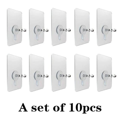 🔥Limited Time 49% Off✨⚡Drill Free Adhesive Hooks