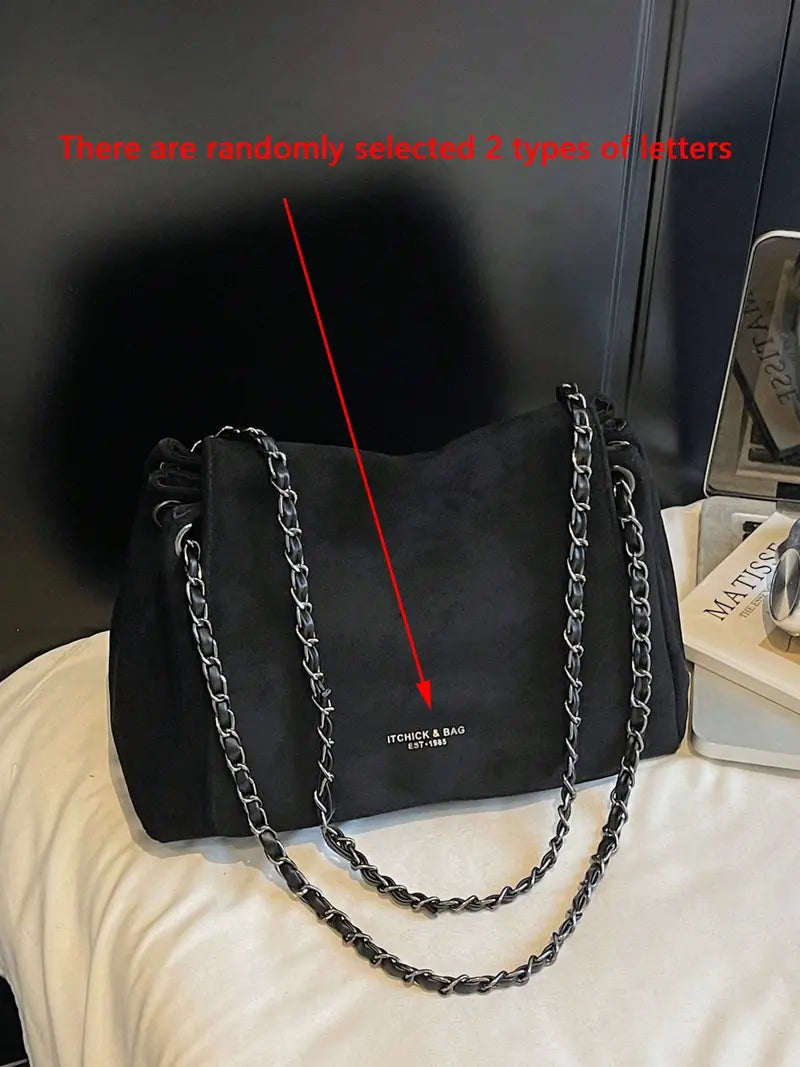 Women's Fall/Winter Suede Shoulder Bag
