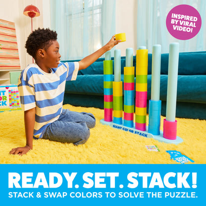 Color Stack Challenge - Fast-Paced Color Matching Puzzle Game for Parties and Family Night