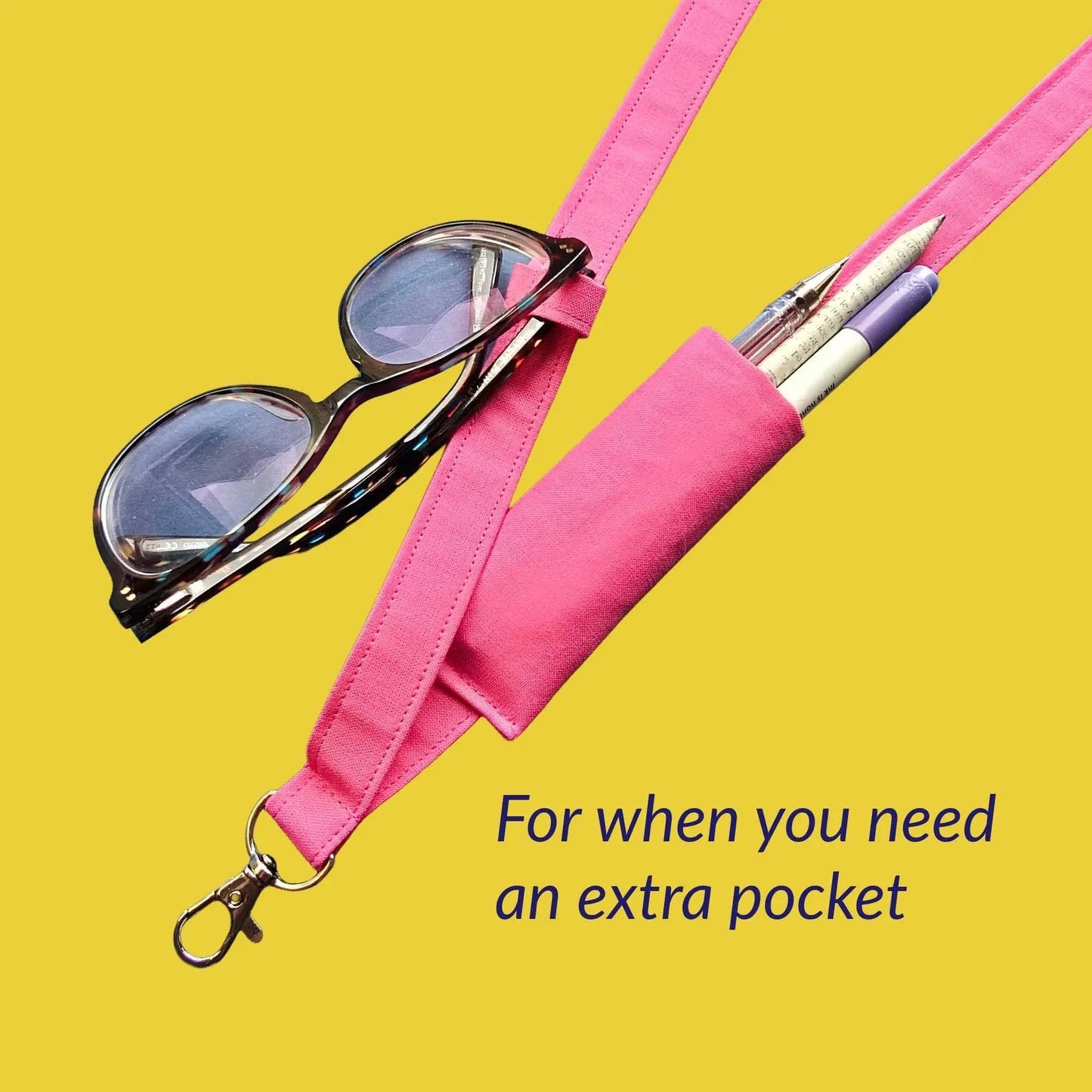 Adjustable Herringbone Nylon Bag Strap with Gold Hardware & Shoulder Pad – Replacement Crossbody Strap for Handbags, Laptop Bags & Totes