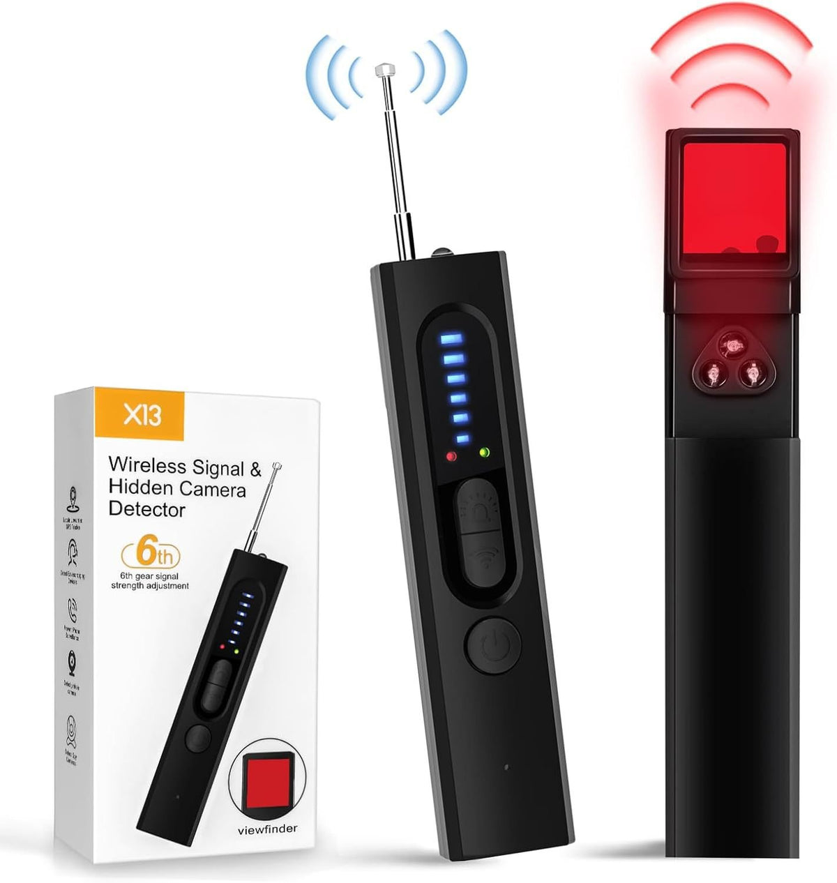 【Protecting your privacy】 Hidden Camera Detectors, GPS Tracker Detector and RF Signal Scanner,  Find Out Hidden GPS Trackers