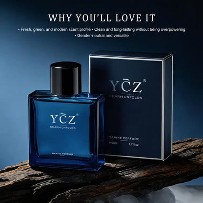 Midnight Marine Eau de Parfum Men's Fragrance - Aromatic Marine Scent, Magnetic, Sensual, Long-Lasting