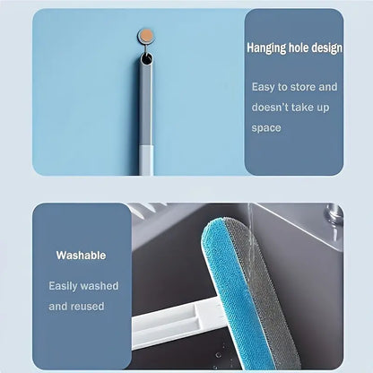 🐕🧹Upgraded Reusable Pet Hair Remover Brush – Extra-Long Handle Lint Cleaner for Dog & Cat Hair