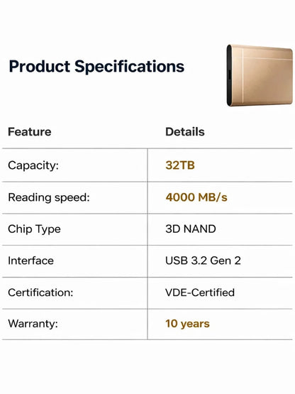 🔥 Limited-Time 50% OFF⚡High-speed portable solid-state drives