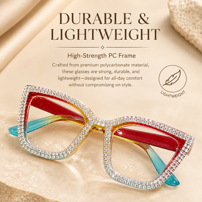 👓Fashion Modern Look Trending Eyeglasses Cat-Eye Anti-Blue Light Reading Glasses