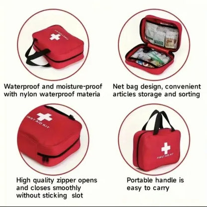 330 Piece Waterproof First Aid Kit for Emergencies