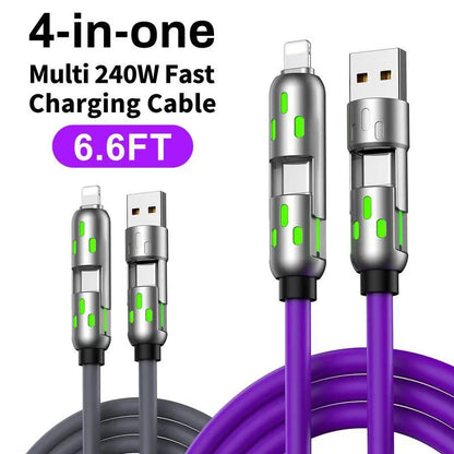 4-in-1 Charger Multi 240W Fast Charging super