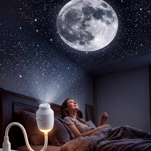 2-in-1 Starry Sky Projector Night Light